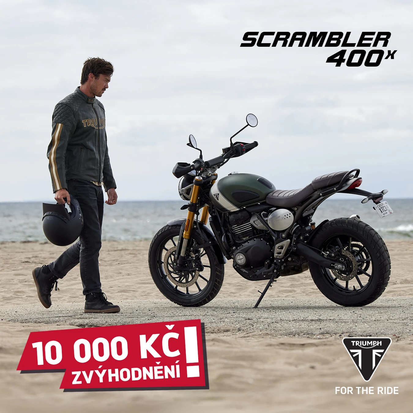 SCRAMBLER 400X A SPEED 400 NYNÍ VÝHODNĚJI O 10 000 KČ!